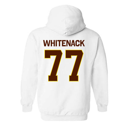 Western Michigan - NCAA Football : Hunter Whitenack - Classic Shersey Hooded Sweatshirt-1