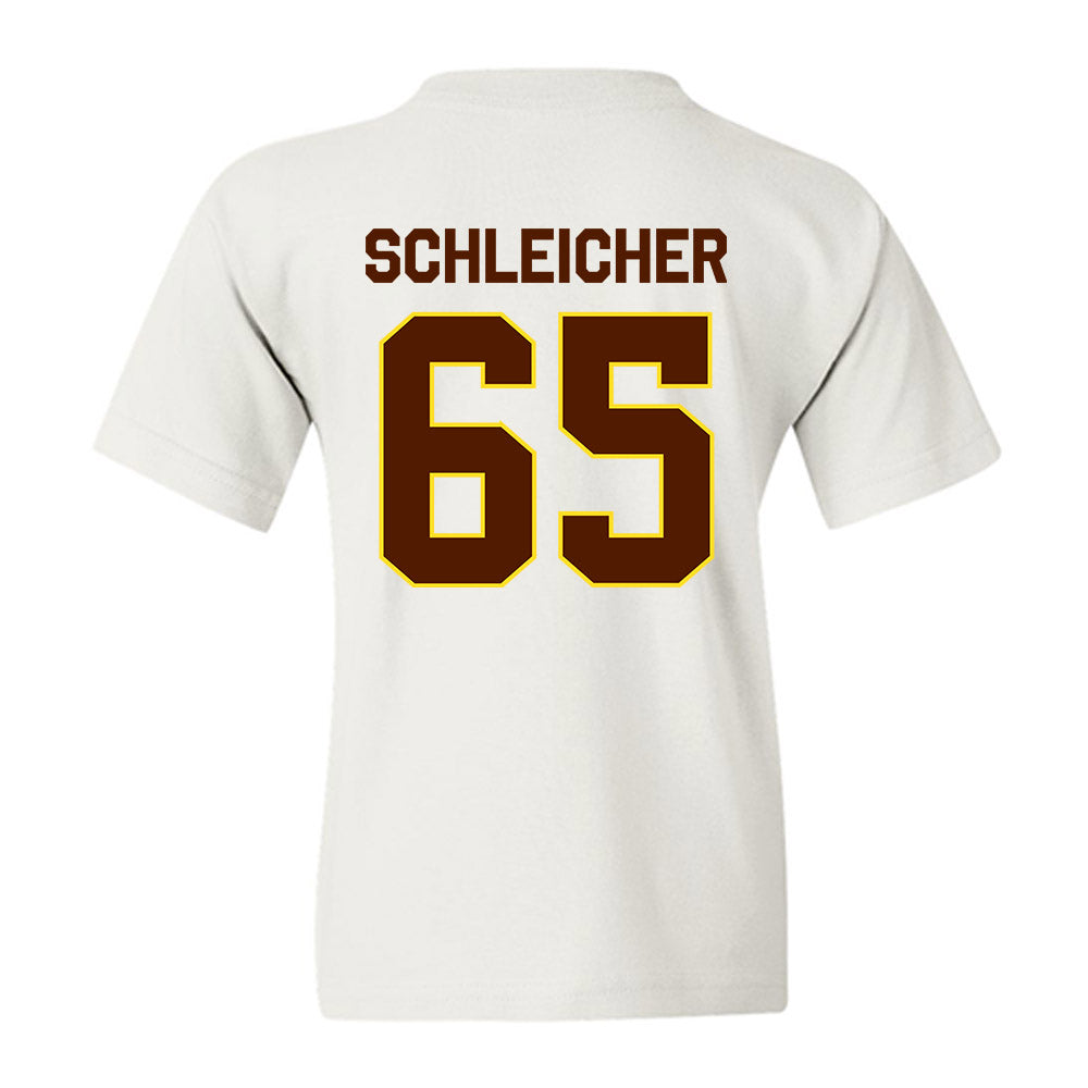 Western Michigan - NCAA Football : Jeremy Schleicher - Classic Shersey Youth T-Shirt-1