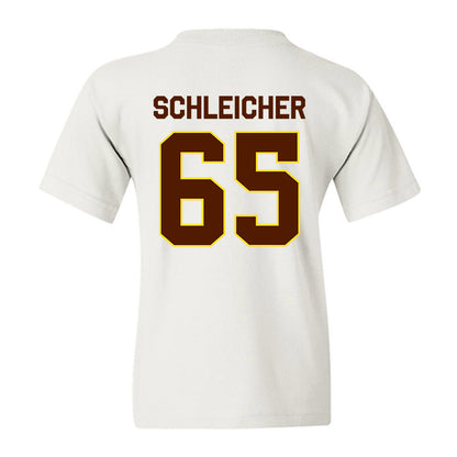 Western Michigan - NCAA Football : Jeremy Schleicher - Classic Shersey Youth T-Shirt-1
