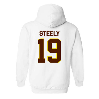 Western Michigan - NCAA Football : Braden Steely - Classic Shersey Hooded Sweatshirt-1
