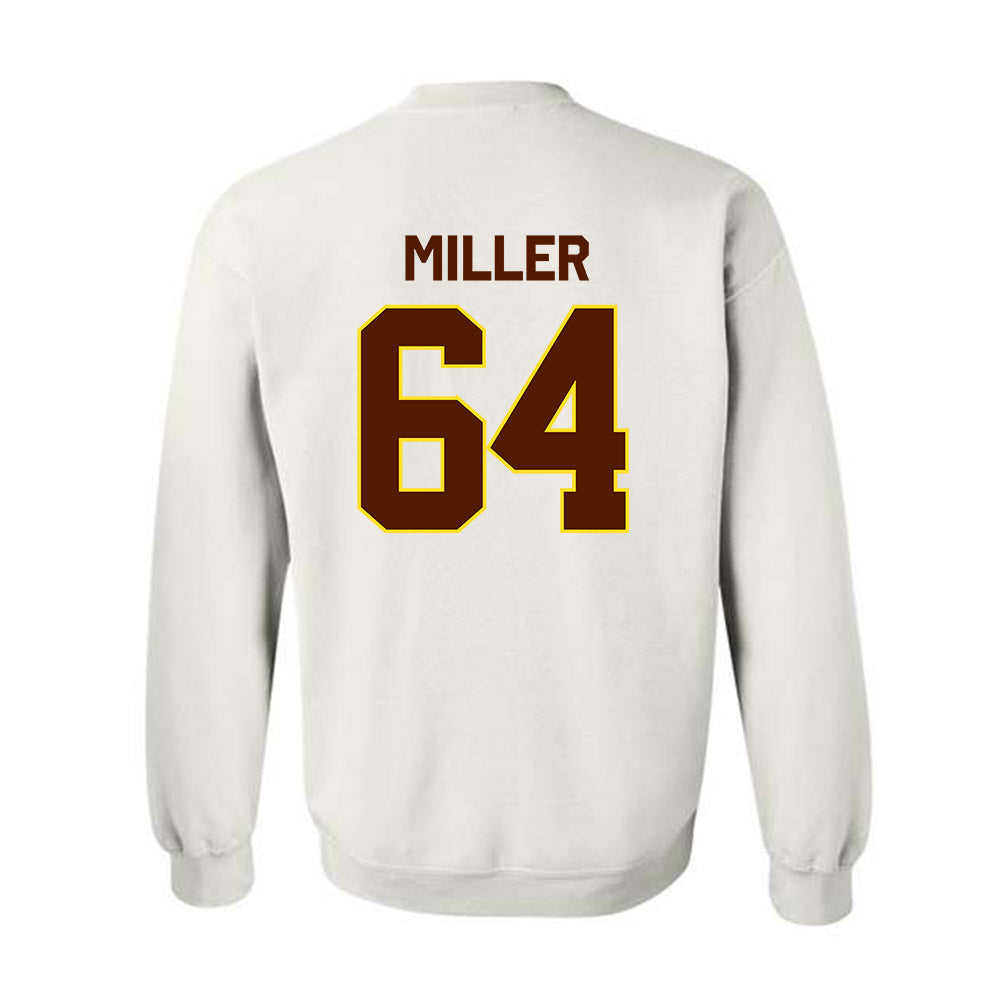 Western Michigan - NCAA Football : Nolan Miller - Classic Shersey Crewneck Sweatshirt-1