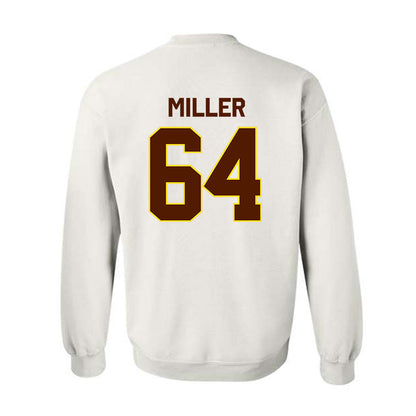 Western Michigan - NCAA Football : Nolan Miller - Classic Shersey Crewneck Sweatshirt-1