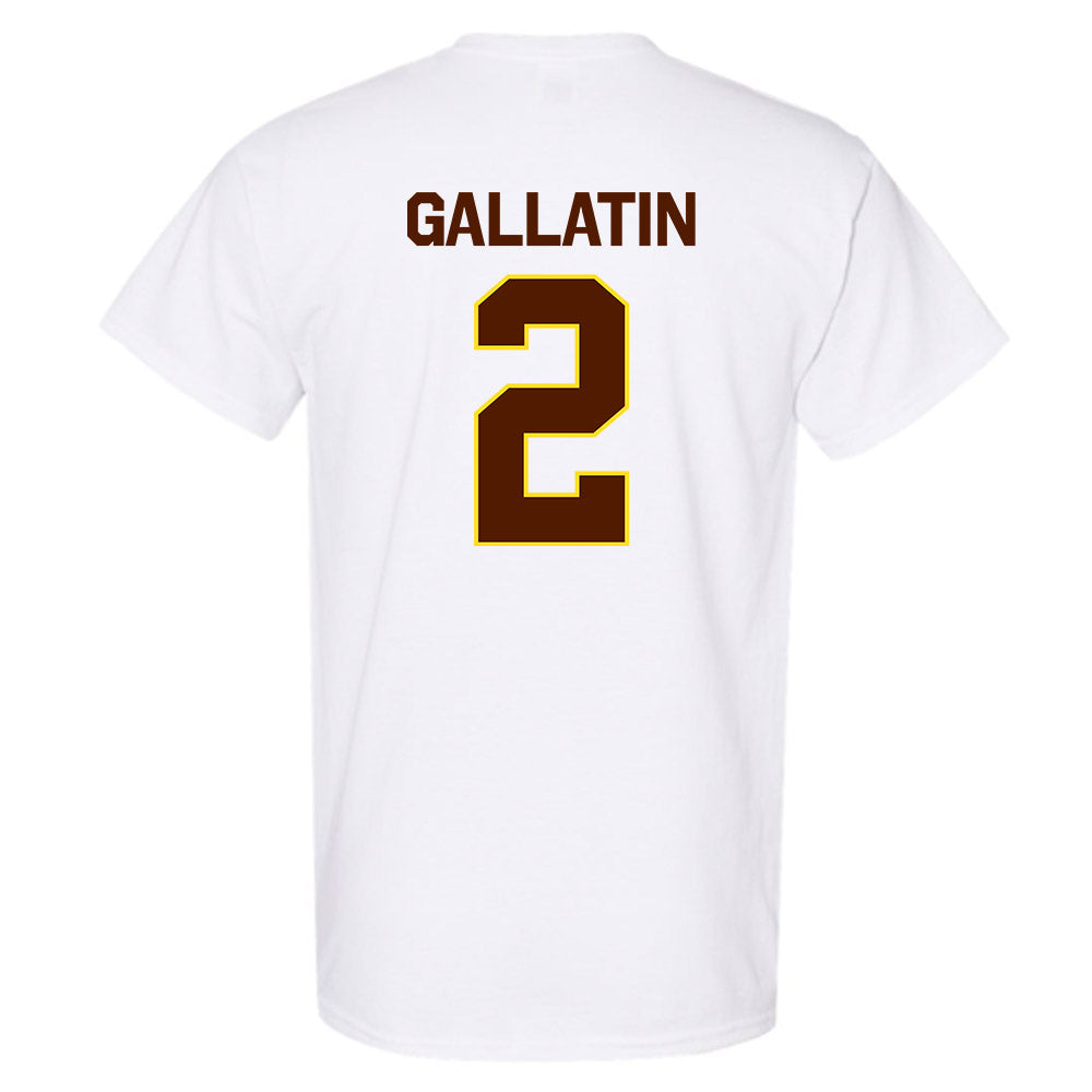 Western Michigan - NCAA Men's Ice Hockey : Grady Gallatin - Classic Shersey T-Shirt-1