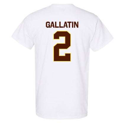 Western Michigan - NCAA Men's Ice Hockey : Grady Gallatin - Classic Shersey T-Shirt-1