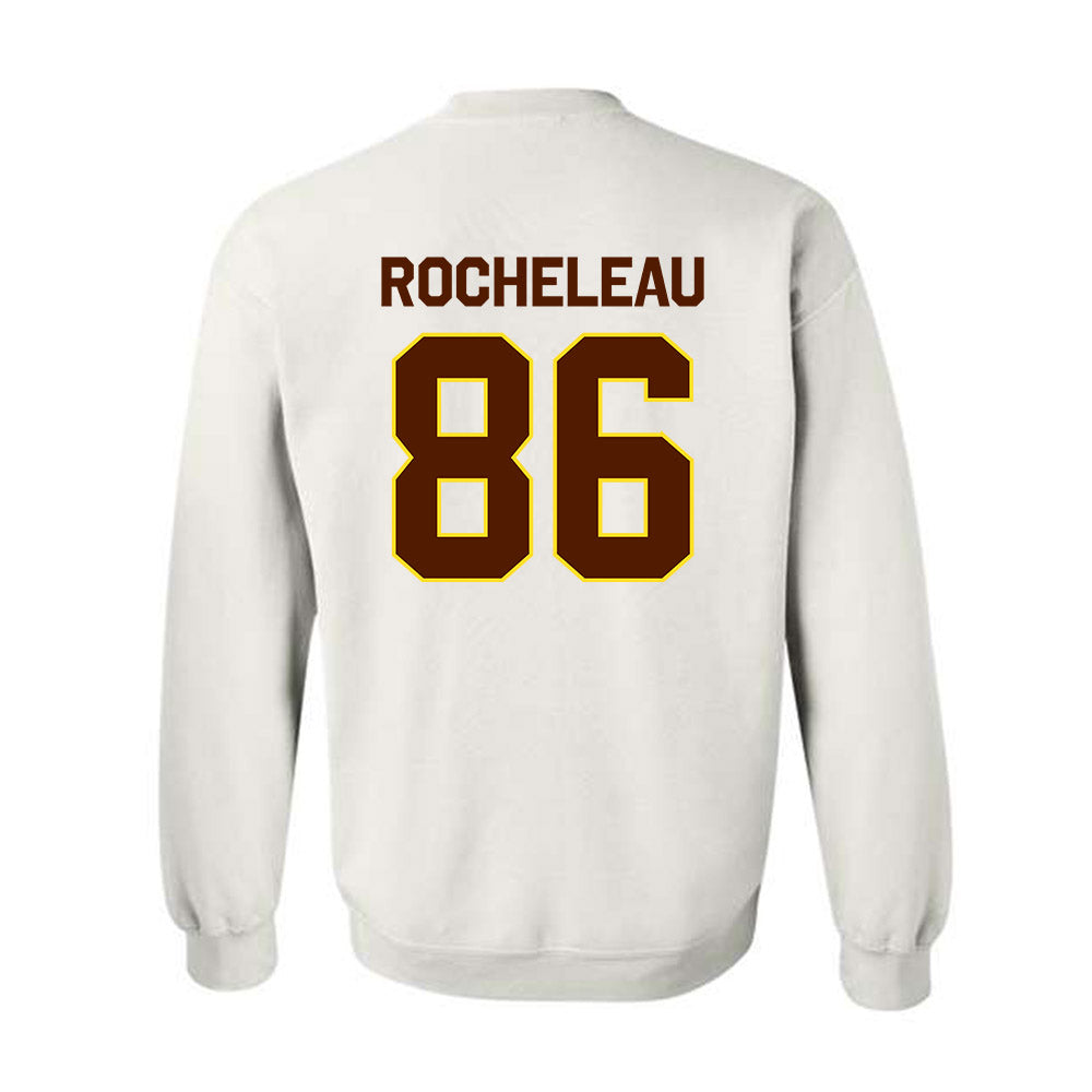 Western Michigan - NCAA Football : Ryan Rocheleau - Classic Shersey Crewneck Sweatshirt-1