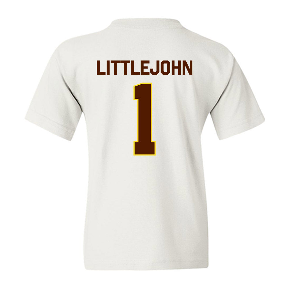 Western Michigan - NCAA Football : Emazon Littlejohn - Classic Shersey Youth T-Shirt-1