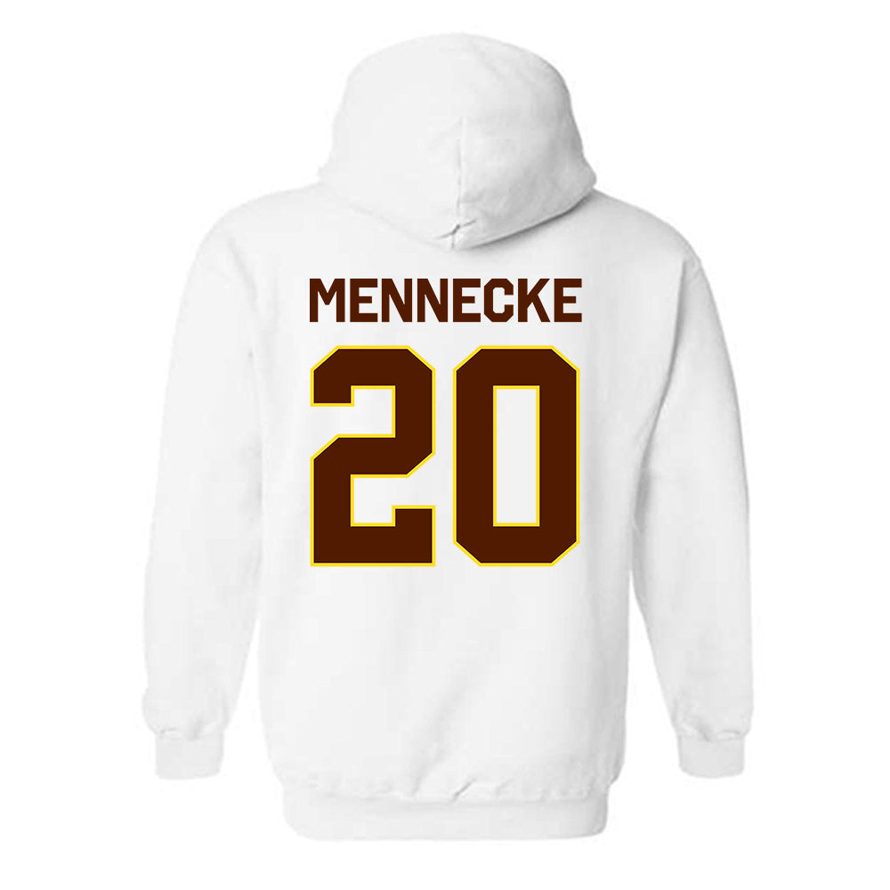 Western Michigan - NCAA Baseball : Mark Mennecke - Classic Shersey Hooded Sweatshirt-1