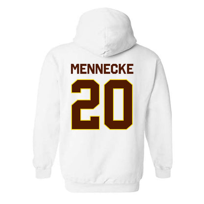 Western Michigan - NCAA Baseball : Mark Mennecke - Classic Shersey Hooded Sweatshirt-1