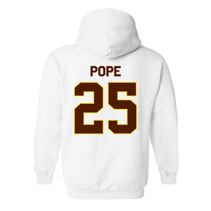 Western Michigan - NCAA Football : Joey Pope - Classic Shersey Hooded Sweatshirt-1