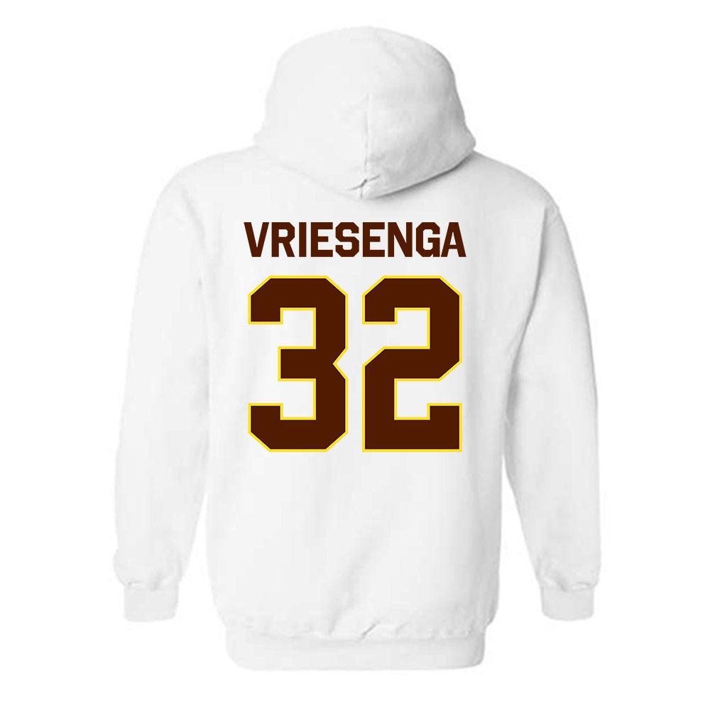 Western Michigan - NCAA Baseball : Zach Vriesenga - Classic Shersey Hooded Sweatshirt-1