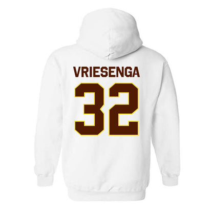 Western Michigan - NCAA Baseball : Zach Vriesenga - Classic Shersey Hooded Sweatshirt-1