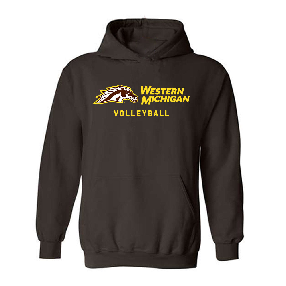Western Michigan - NCAA Women's Volleyball : Ella Askin - Classic Shersey Hooded Sweatshirt-0