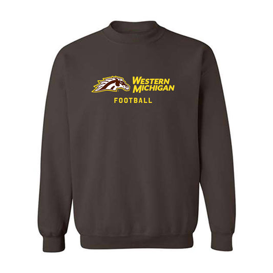 Western Michigan - NCAA Football : Ryan Rocheleau - Classic Shersey Crewneck Sweatshirt-0