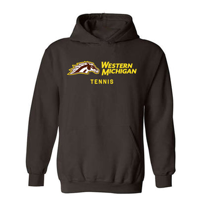 Western Michigan - NCAA Men's Tennis : Drew Evans - Classic Shersey Hooded Sweatshirt-0