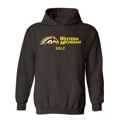 Western Michigan - NCAA Women's Golf : Annie Flavin - Classic Shersey Hooded Sweatshirt-0
