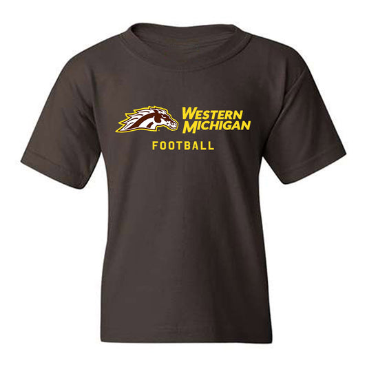 Western Michigan - NCAA Football : Ryan Rocheleau - Classic Shersey Youth T-Shirt-0