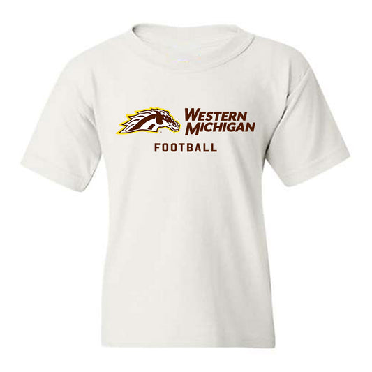 Western Michigan - NCAA Football : Ryan Rocheleau - Classic Shersey Youth T-Shirt-0