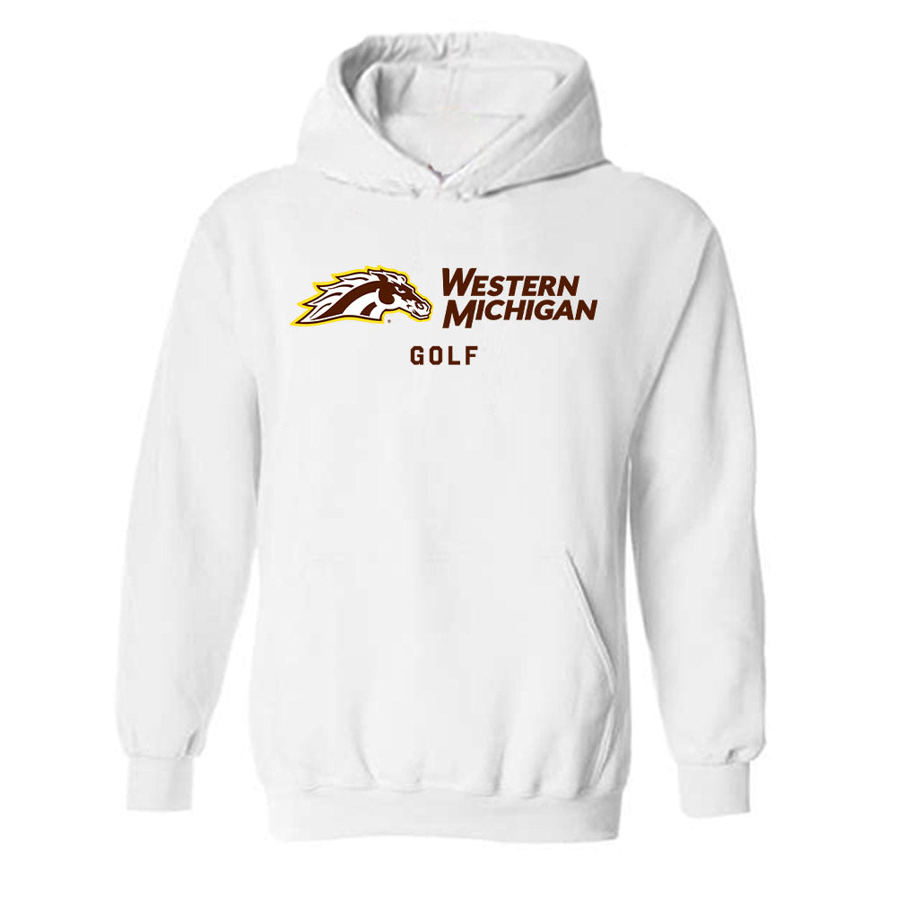 Western Michigan - NCAA Women's Golf : Annie Flavin - Classic Shersey Hooded Sweatshirt-0
