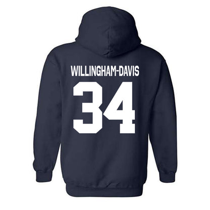 Butler - NCAA Football : Zac Willingham-Davis - Classic Shersey Hooded Sweatshirt-1
