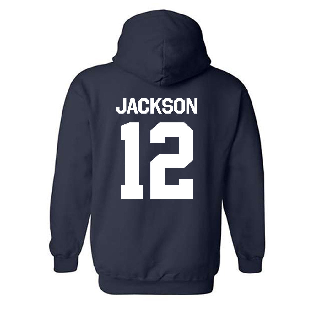Butler - NCAA Women's Basketball : Saniya Jackson - Classic Shersey Hooded Sweatshirt-1
