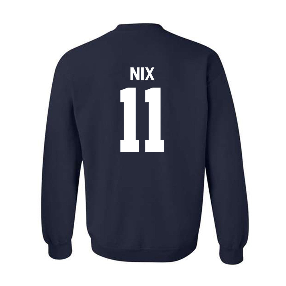 Butler - NCAA Football : Michael Nix - Classic Shersey Crewneck Sweatshirt-1