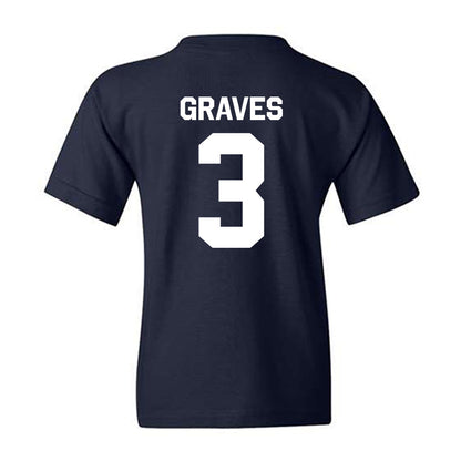 Butler - NCAA Women's Soccer : Chrissy Graves - Classic Shersey Youth T-Shirt-1