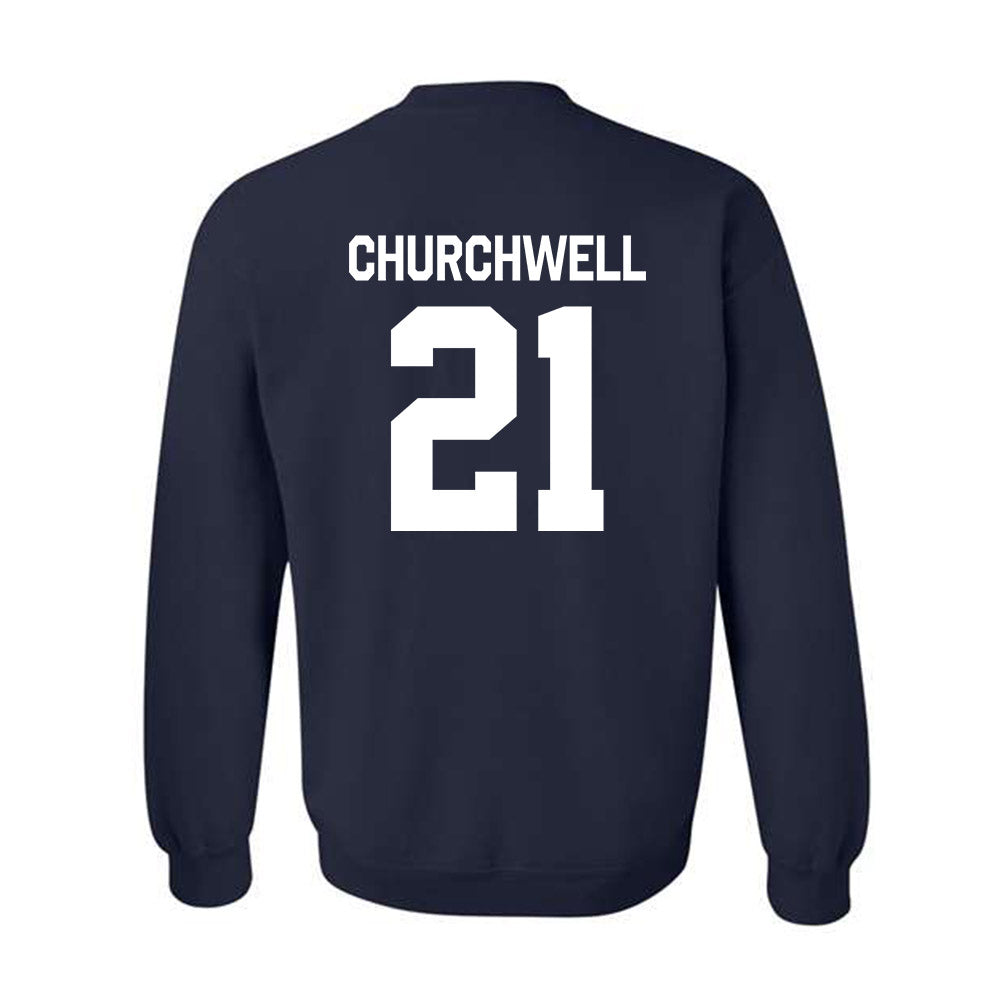 Butler - NCAA Women's Lacrosse : Grace Churchwell - Classic Shersey Crewneck Sweatshirt-1