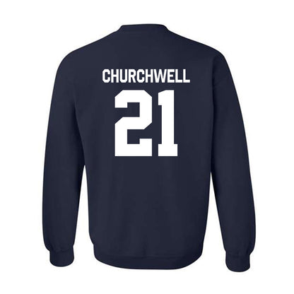 Butler - NCAA Women's Lacrosse : Grace Churchwell - Classic Shersey Crewneck Sweatshirt-1