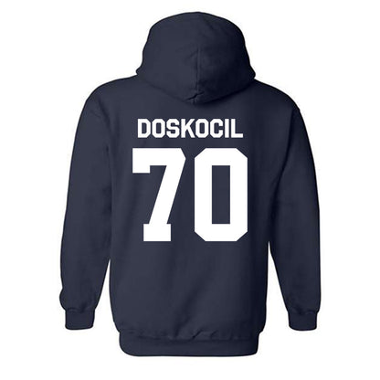 Butler - NCAA Football : Kirk Doskocil - Classic Shersey Hooded Sweatshirt-1