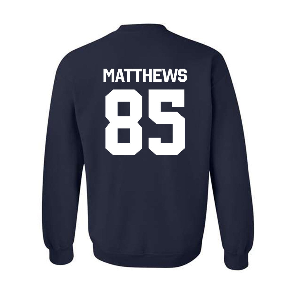 Butler - NCAA Football : Blake Matthews - Classic Shersey Crewneck Sweatshirt-1