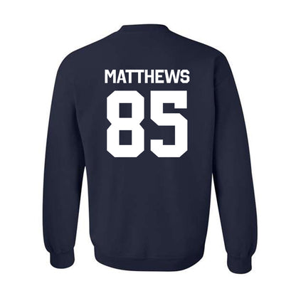 Butler - NCAA Football : Blake Matthews - Classic Shersey Crewneck Sweatshirt-1