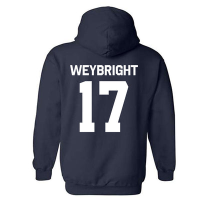 Butler - NCAA Football : Jack Weybright - Classic Shersey Hooded Sweatshirt-1
