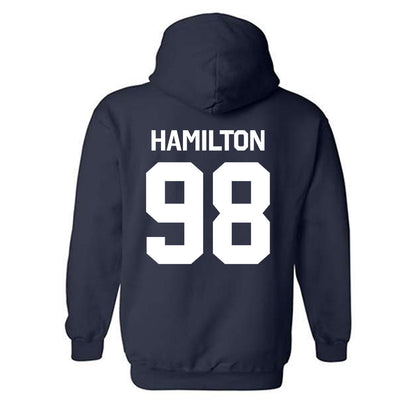 Butler - NCAA Football : Saladin Hamilton - Classic Shersey Hooded Sweatshirt-1