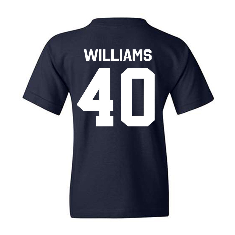Butler - NCAA Football : Melik Williams - Classic Shersey Youth T-Shirt-1