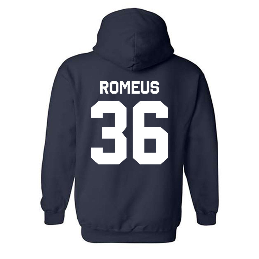Butler - NCAA Football : Elijah Romeus - Classic Shersey Hooded Sweatshirt-1