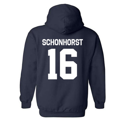 Butler - NCAA Football : Blair Schonhorst - Classic Shersey Hooded Sweatshirt-1
