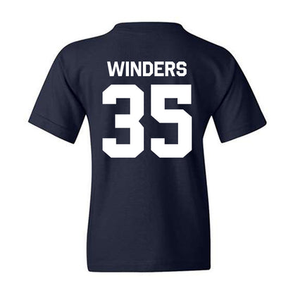 Butler - NCAA Baseball : Max Winders - Classic Shersey Youth T-Shirt-1