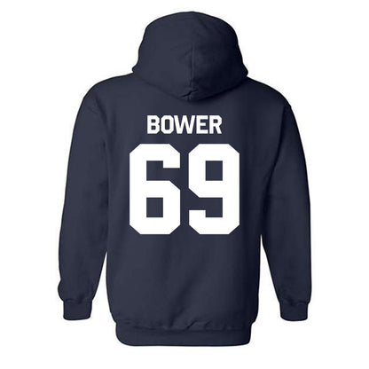 Butler - NCAA Football : Eric Bower - Classic Shersey Hooded Sweatshirt-1
