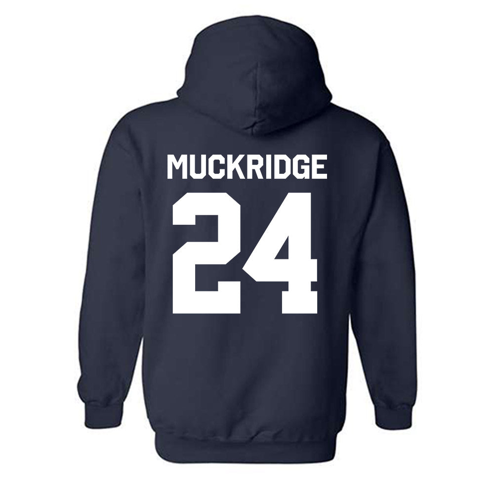 Butler - NCAA Men's Soccer : Evan Muckridge - Classic Shersey Hooded Sweatshirt-1