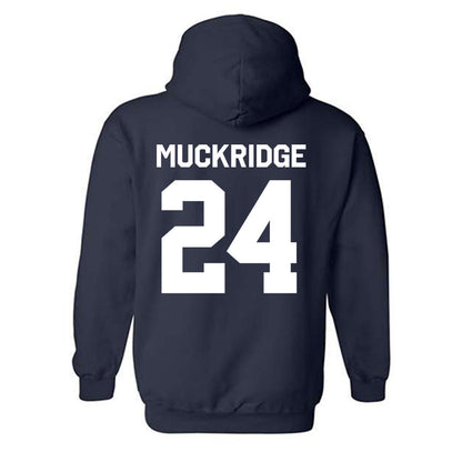 Butler - NCAA Men's Soccer : Evan Muckridge - Classic Shersey Hooded Sweatshirt-1