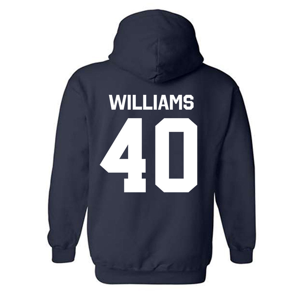 Butler - NCAA Football : Melik Williams - Classic Shersey Hooded Sweatshirt-1