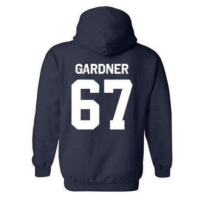 Butler - NCAA Football : Charlie Gardner - Classic Shersey Hooded Sweatshirt-1