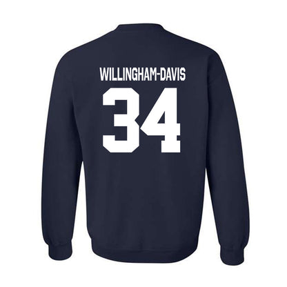 Butler - NCAA Football : Zac Willingham-Davis - Classic Shersey Crewneck Sweatshirt-1