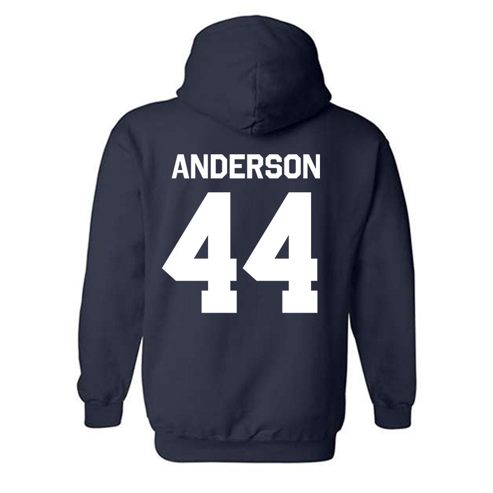 Butler - NCAA Men's Basketball : Treyson Anderson - Classic Shersey Hooded Sweatshirt-1