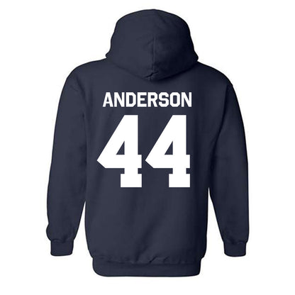 Butler - NCAA Men's Basketball : Treyson Anderson - Classic Shersey Hooded Sweatshirt-1