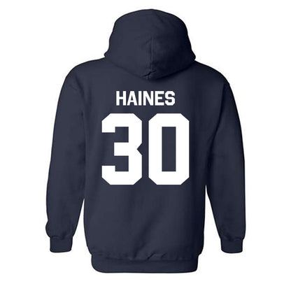 Butler - NCAA Women's Lacrosse : Addison Haines - Classic Shersey Hooded Sweatshirt-1