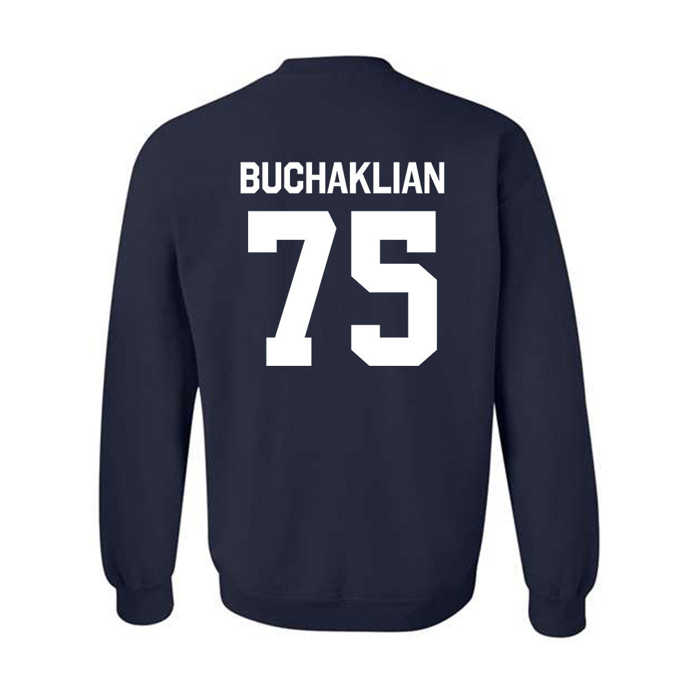 Butler - NCAA Football : kevork buchaklian - Classic Shersey Crewneck Sweatshirt-1