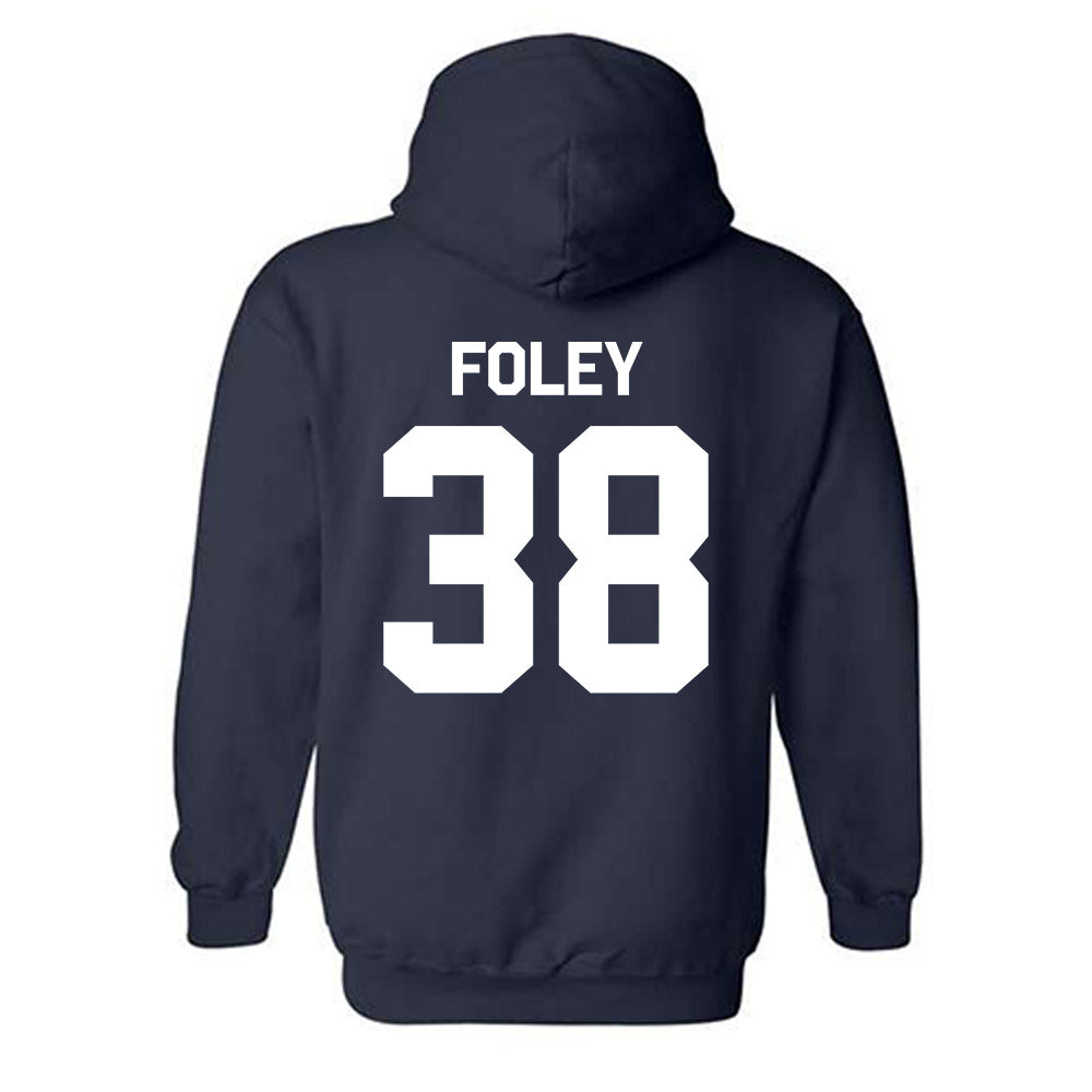 Butler - NCAA Football : Payton Foley - Classic Shersey Hooded Sweatshirt-1