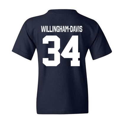 Butler - NCAA Football : Zac Willingham-Davis - Classic Shersey Youth T-Shirt-1