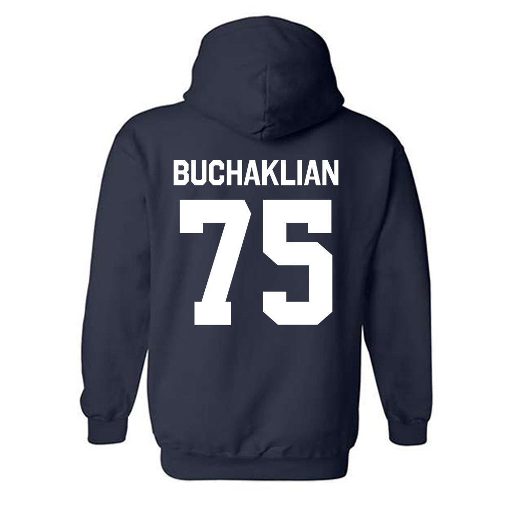 Butler - NCAA Football : kevork buchaklian - Classic Shersey Hooded Sweatshirt-1